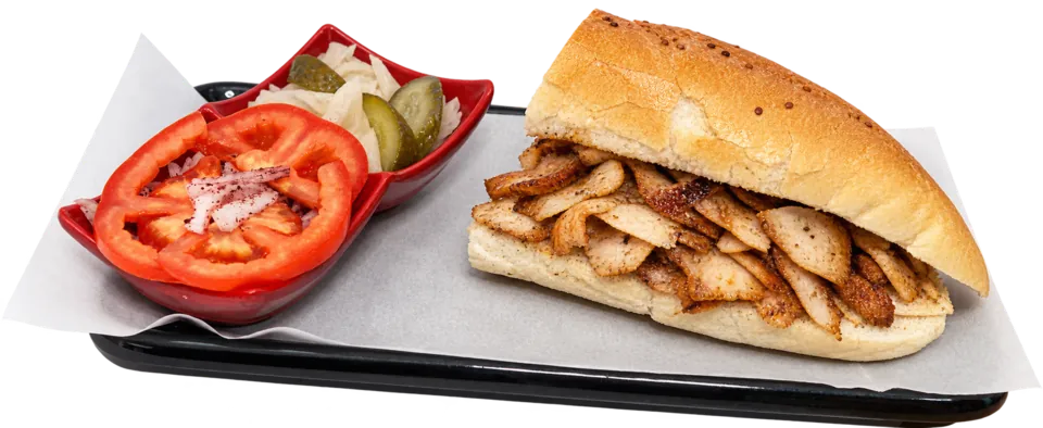 Tavuk döner — yapay zekâ ile üretilmiş temsili görsel